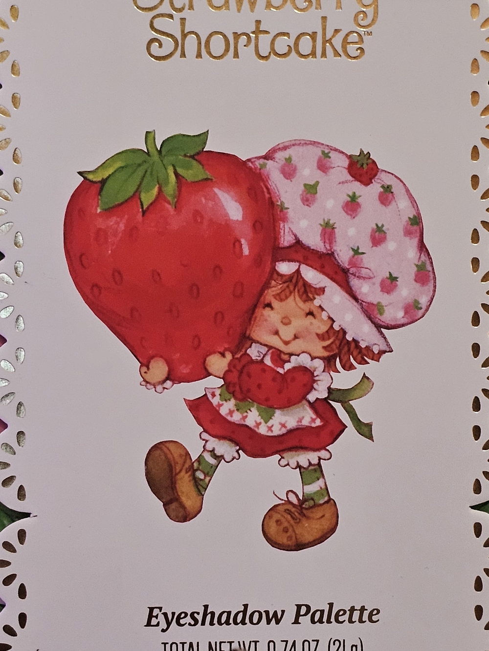 Strawberry Shortcake Eyeshadow Palatte/Mini Metal Tumbler w/Metal Straw - Picture 14 of 16